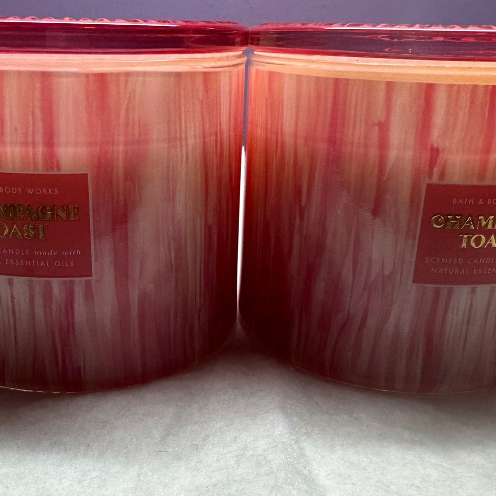 Bath and Body Works 3 Wick Candles